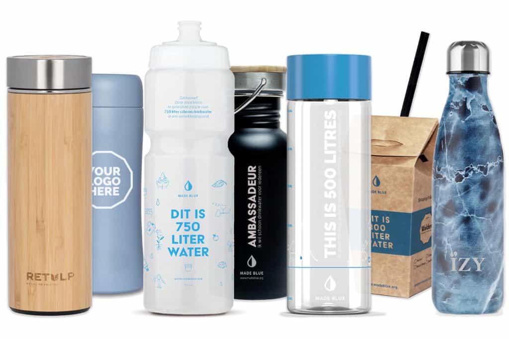 Sustainable water bottles - Made Blue Foundation