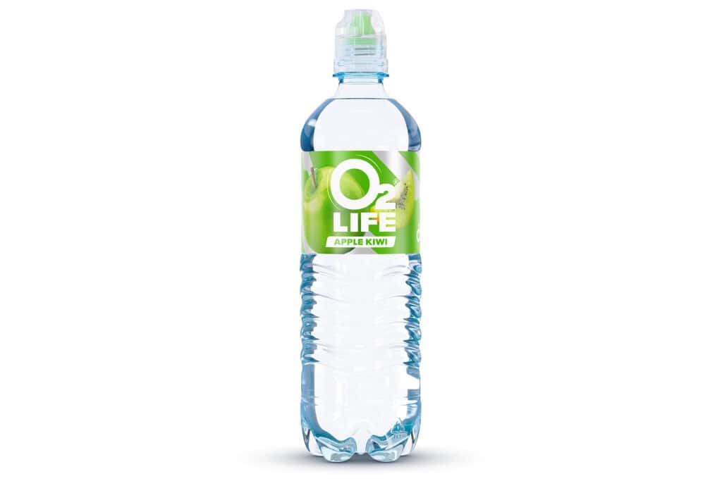 o2life apple kiwi bottle