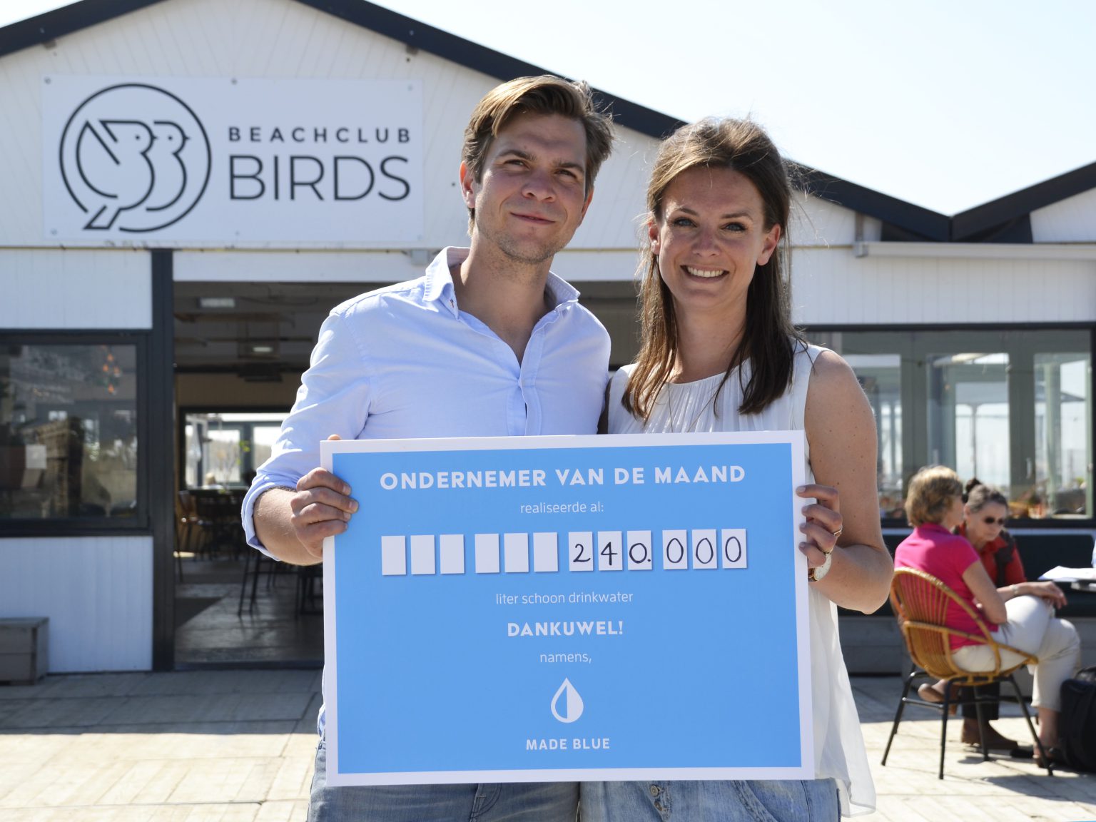 Update The best water in the world on Kijkduin beach.