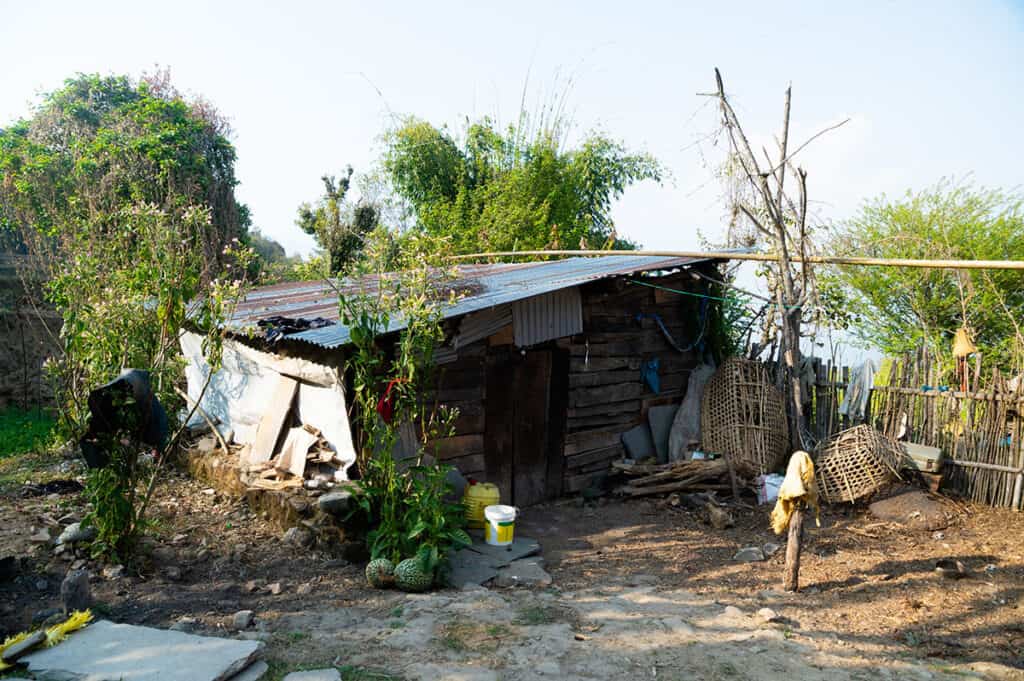 Water by Women Nepal house