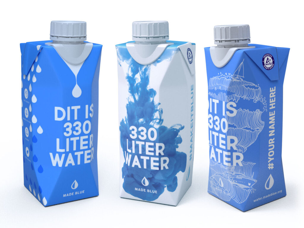 Sustainable water bottles - Made Blue Foundation