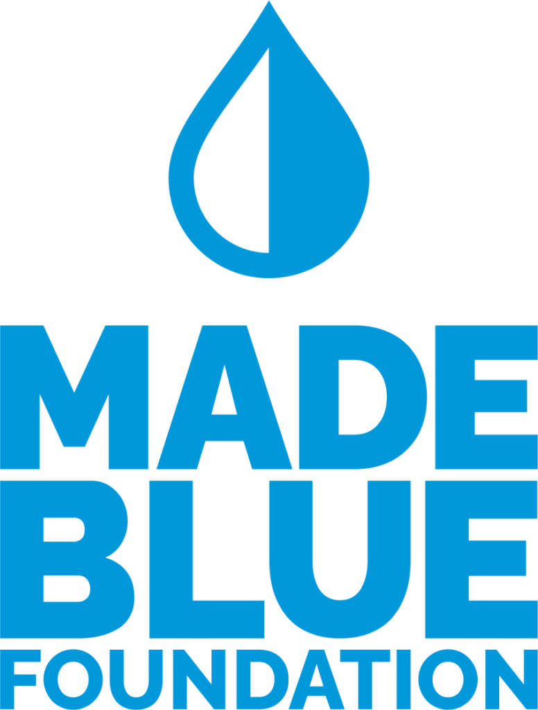 Logo MadeBlue blauw portrait