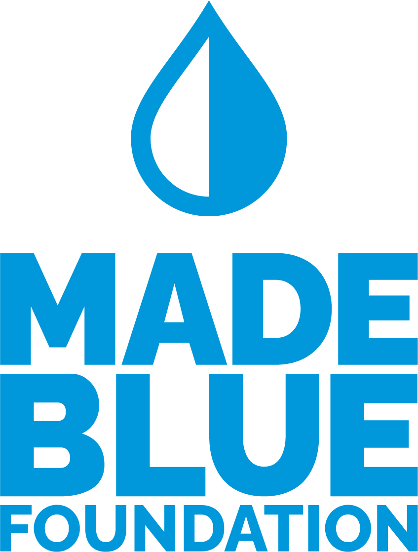 Logo MadeBlue blauw portrait