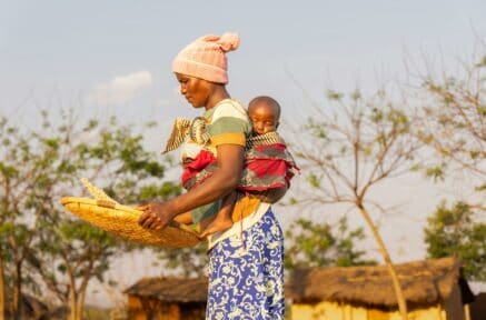 Moeder en kind Malawi
