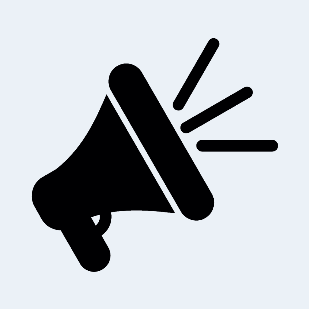 Mass Awareness Loudspeaker icon