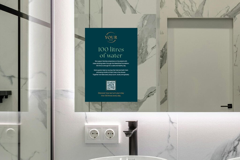 Your Hotel A5 mirror
